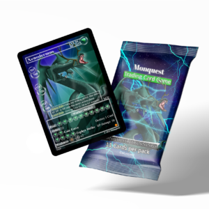 Monquest Beginnings Booster Pack – Limited Edition | 11 Handcrafted TCG Cards